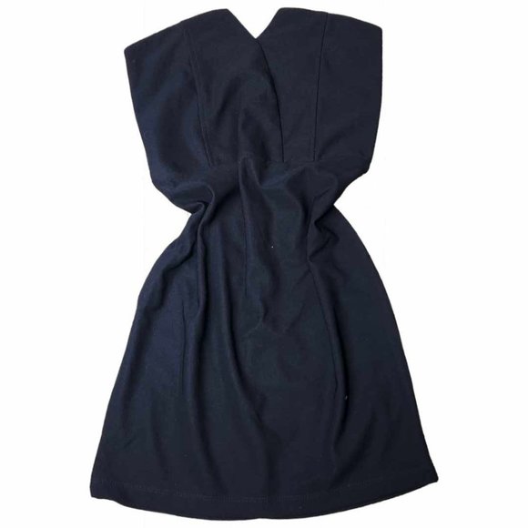 Derek Heart Couture Little Mini Black Sweetheart V Strapless sz M Juniors - Picture 2 of 13